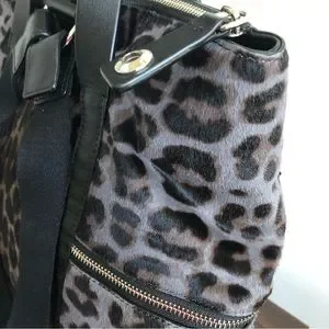 henri bendel | Bags | Rare Real Calf Hair Greyblack Cheetah 